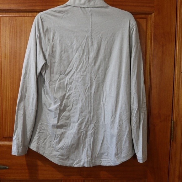 Thyme x 2 Button Down Shirt Top Blouse 100% Cotton Medium - Picture 7 of 9